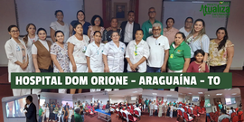 Atualiza Enfermagem leva conhecimento e valorização ao Hospital Dom Orione