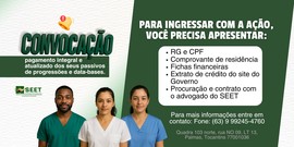 SEET orienta servidores sobre cobrança judicial dos passivos de progressões e data-bases